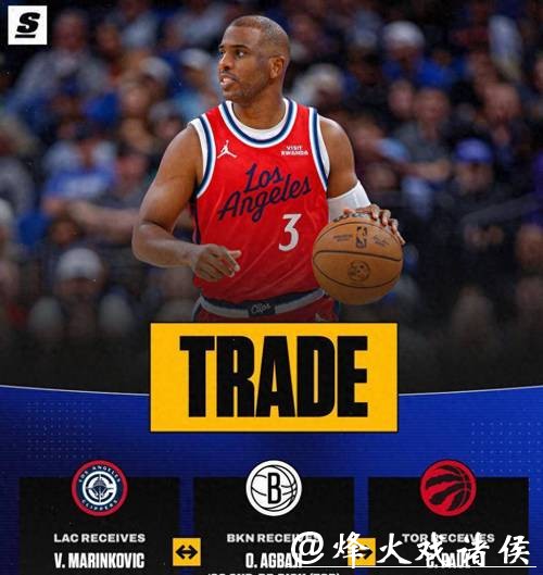 快船甩掉保罗开启阵容新篇章 40岁控卫遭猛龙放弃退役风云再起 快船甩掉保罗开启阵容新篇章 40岁控卫遭猛龙放弃退役风云再起